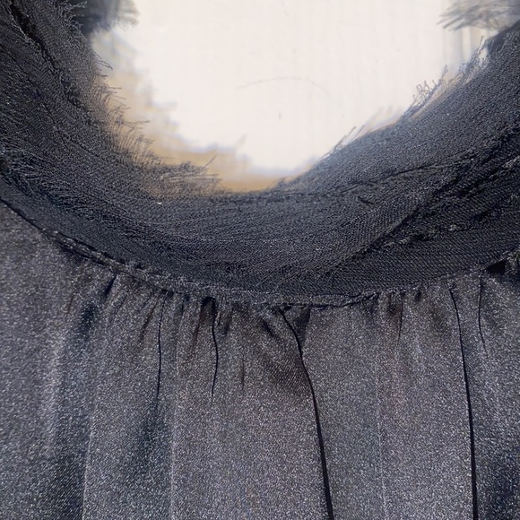 Zara woman combination satin effect tops sleeveless blouse in size xl nwt - Picture 4 of 9